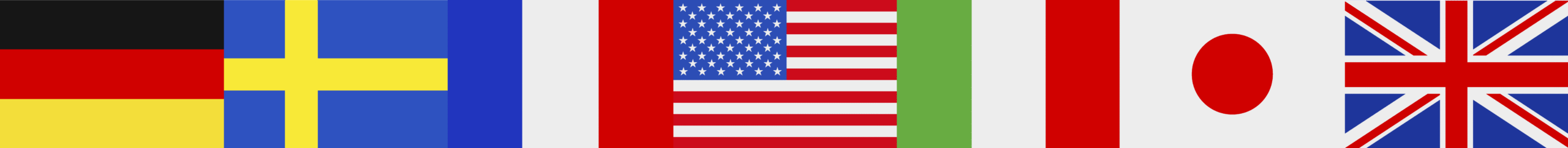 Flags of different countries